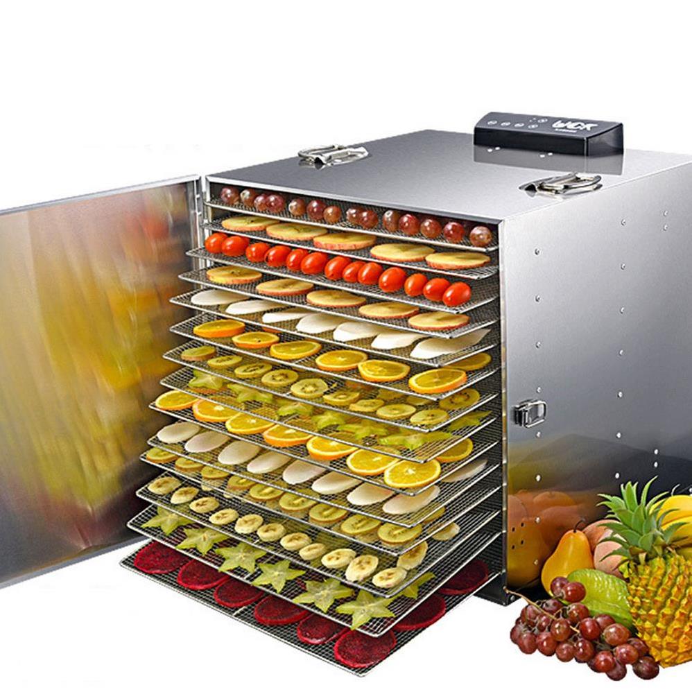 Dalle LT-91 Dijital, Paslanmaz Gıda ve Meyve Kurutma Makinesi 16 Tepsili -  İrhal Tarım