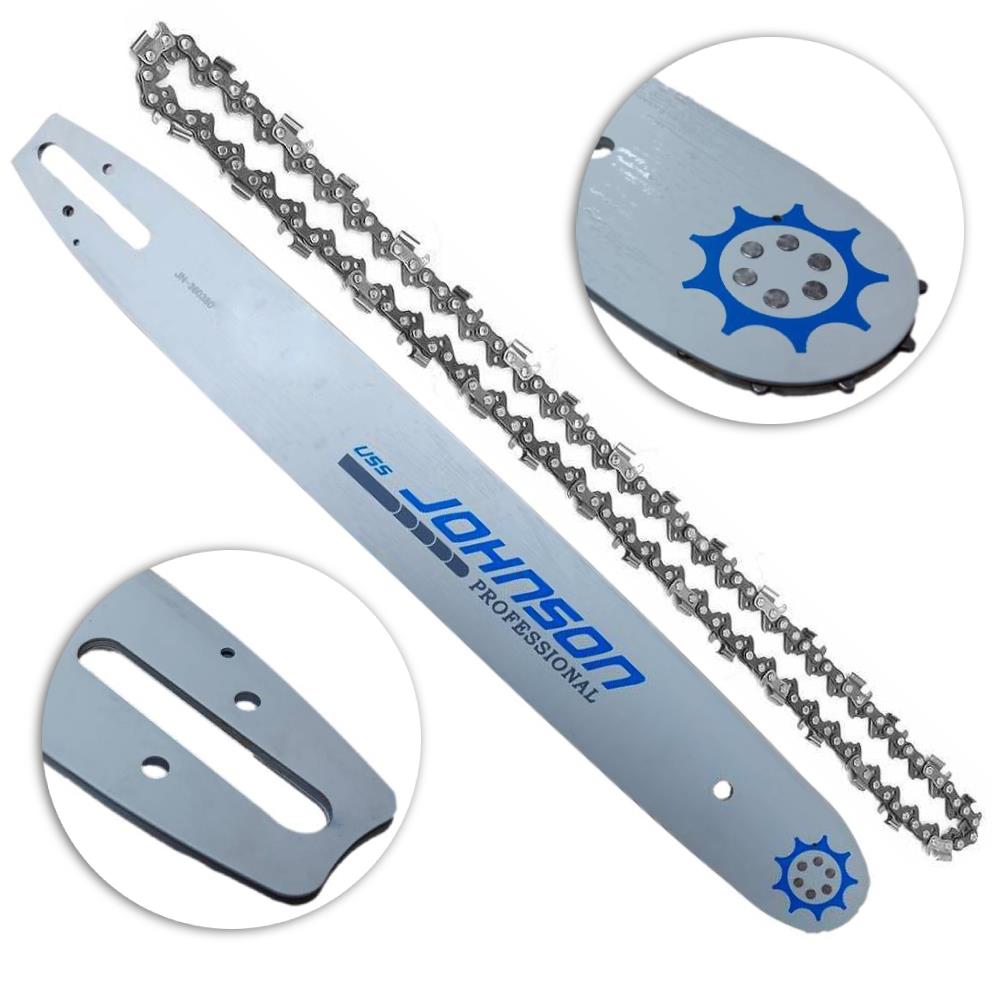 Johnson Testere Kılavuzu ve Zinciri 34 Diş 3/8 İrhal Tarım