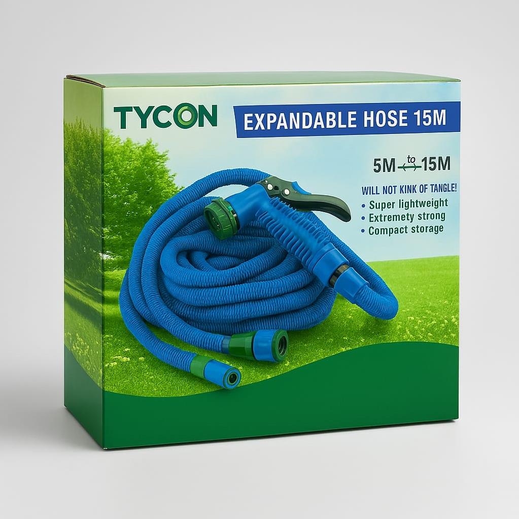 Tycoon TY9215-1 Sihirli Uzayan Hortum Seti 5-15 mt - İrhal Tarım