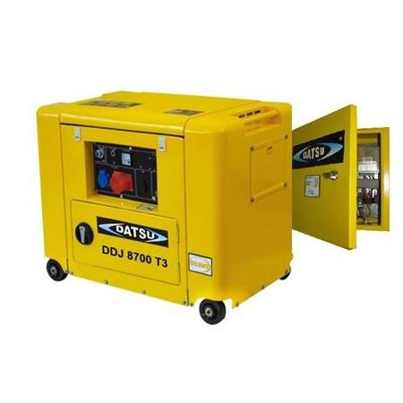 Datsu DDJ 8700 T3 Marşlı Dizel Kabinli Sessiz Trifaze Jeneratör - Otomatik