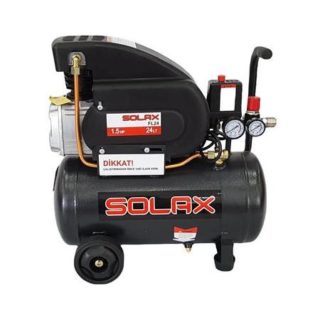 Solax FL 24 Yağlı Kompresor 24 Lt 8 Bar