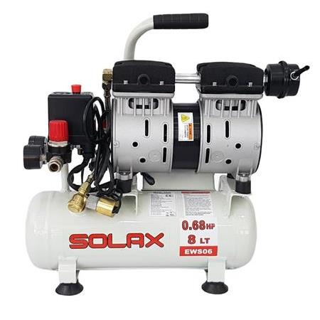 Solax EWS 06 Süper Sessiz Yağsız Kompresör 8 Lt