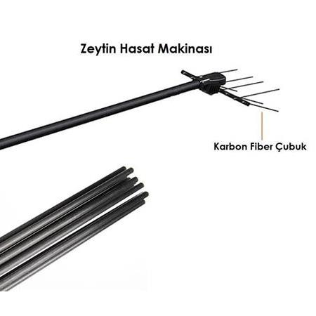 Elia - Olivepower - Taral Zeytin Hasat Makinası Karbon Fiber Çubuk - 5 mm 5 Adet