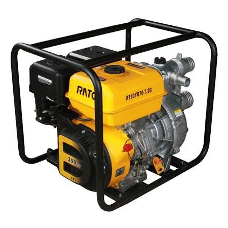 Rato RT80 YB70 Benzinli Yüksek Basınçlı Su Motoru 3x2,5" (13 Hp)