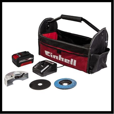 Einhell TE-AG 18/115 Li Kit Akülü Avuç Taşlama (1x4,0 Ah)