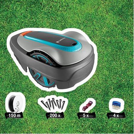 Gardena 15002 Sileno Otomatik Bluetooth Robot Çim Biçme Makinesi 500 m2