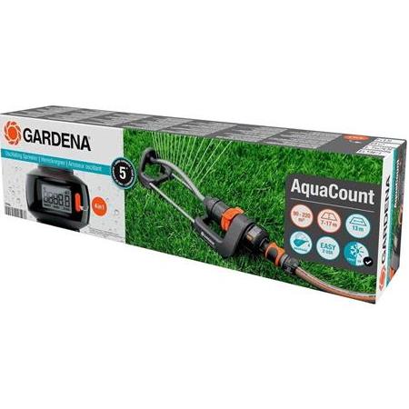 Gardena 18354 Aquacount Su Sayaçlı Salınımlı Sulama Başlığı Oskilatör