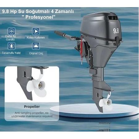Tomking TK098-S 4 Zamanlı Kısa Şaft Bot Motoru 9.8 Hp