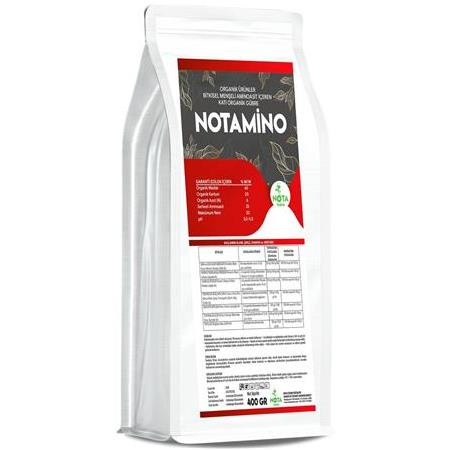 Notamino Bitkisel Menşeli,Amino Asitli Organik Gübre 400 Gr