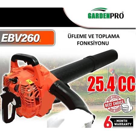 Gardenpro EBV 260 Benzinli Yaprak Toplama Ve Üfleme Makinesi