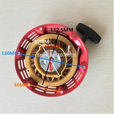 Benzinli Motor Starter Kapak Komple 5.5 - 6.5 Hp