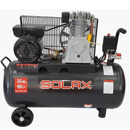Solax BAL-0,25/8-100 Hava Kompresörü 100 lt