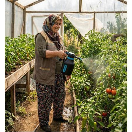 Gardener 165512 Şarjlı Bataryalı Otomatik İlaçlama ve Sulama Pompası 2 Lt