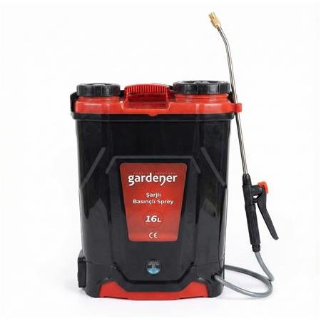 Gardener 165516 Şarjlı Bataryalı İlaçlama Sırt Pompası 16 Lt