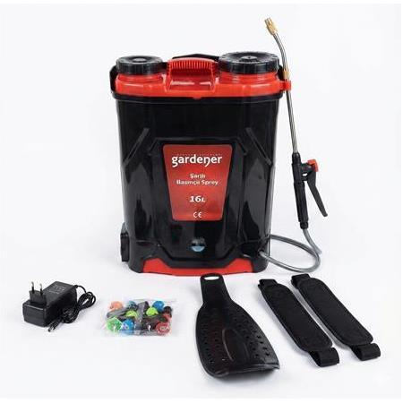 Gardener 165516 Şarjlı Bataryalı İlaçlama Sırt Pompası 16 Lt