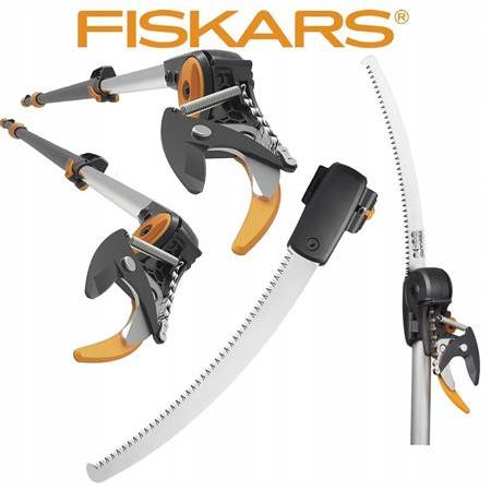 Fiskars 115017 UPX86 PowerGear Teleskopik Yüksek Dal Kesme + Testere